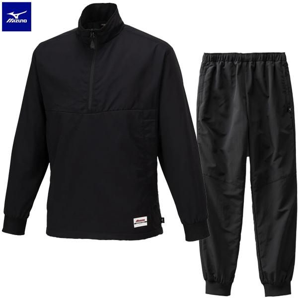 3点　ジャージ上下　ハーフパンツ　MIZUNO　ミズノ　MORELIA モレリア MIZUNO（ミズノ） モレリア ハーフジップ ウーブントップ＆パンツ 大人