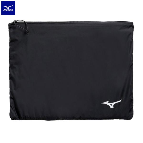 ユニフォームの収納に便利なバッグ！カビや匂いを防ぐメッシュタイプ、丸めて留めることが可能。【素材】ポリエステル【カラー】09：ブラック【サイズ】L42×H33cm【発売時期】2025年春夏