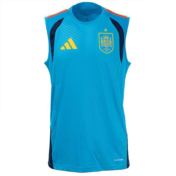 【美品】スペイン代表 トレーニングシャツ adidas（アディダス） スペイン代表 ティロ26 スリーブレス ジャージー