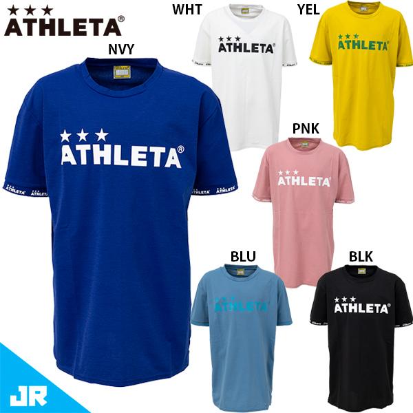 ATHLETA（アスレタ） KIDS S/SロゴTシャツ ジュニア 子供用 サッカー 