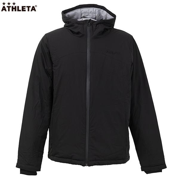 未使用級✨ATHLETA アスレタ　中綿ウォームジャケット M ブラック　黒 未使用級✨ATHLETA アスレタ 中綿ウォームジャケット M ブラック 黒