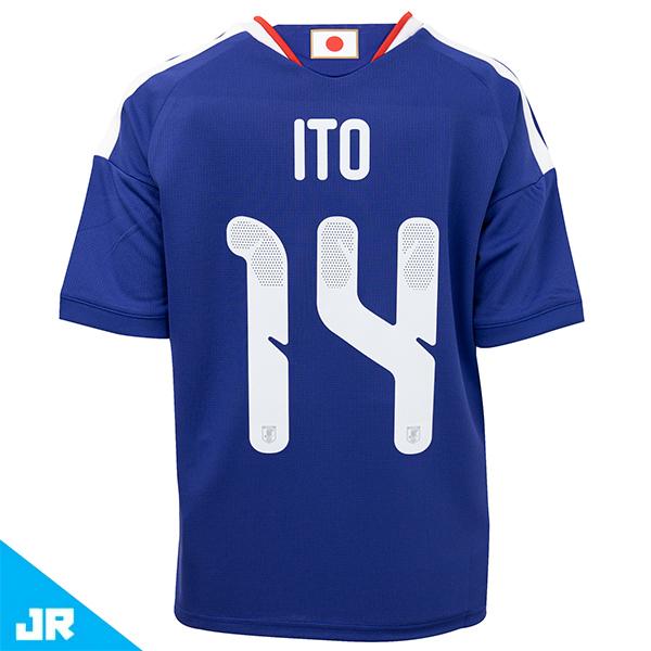 【正規品】adidas 日本代表ユニフォーム 伊東純也 160サイズ キッズ アディダス サッカー日本代表 2026 ホーム レプリカ