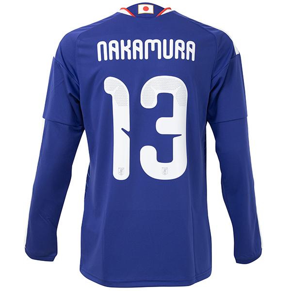 【スピード出荷】#13 中村敬斗 アディダス サッカー日本代表 2026 ホーム レプリカ ユニフォーム 長袖 大人用 adidas WU905-JZ9680