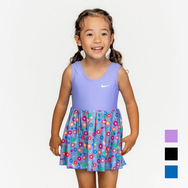 爆買 【特徴】初めてのプールや海におすすめ、ワンピース水着。一体型なのでアクティブな動きにもフィットし、お着替えも簡単。バストとクロッチ部分は裏地つき。【品質】ナイロン80％、ポリウレタン20％【仕様】裏地あり【サイズ】100、110、12...