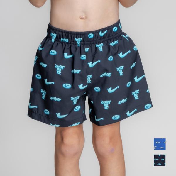 【NIKE SWIM公式】ナイキ SS26 トドラーボーイズボレーショーツ 1991130　男の子　男児　男子　水着 キッズ　90 100 110 120 フットマーク FOOTMARK