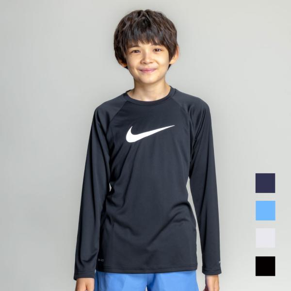 NIKE（ナイキ） 【NIKE SWIM公式】ナイキ ボーイズソリッド長袖