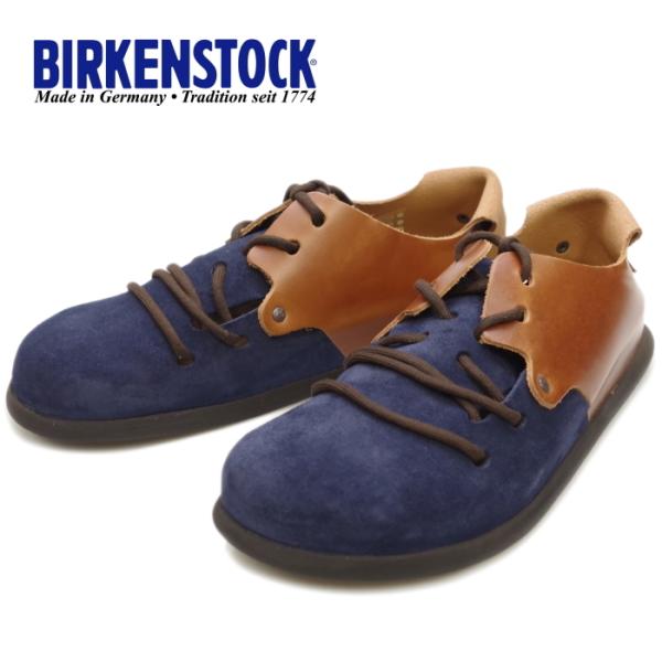 BIRKENSTOCK ネイビー/ブラウン モンタナ BIRKENSTOCK（ビルケンシュトック） ○○ビルケンシュトック モンタナ