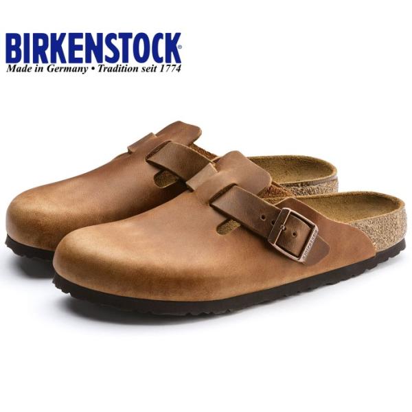 【美品】BIRKENSTOCK ビルケンシュトック ボストン 40 ブラウン footmonkey_bir760891