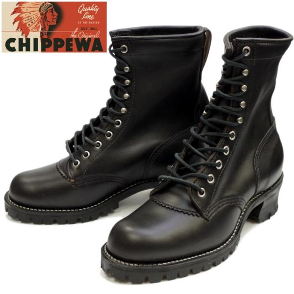 ☆美品☆ ＣＨＩＰＰＥＷＡ チペワ BLACK アイリッシュセッター 9E footmonkey_chippewa-5309blk
