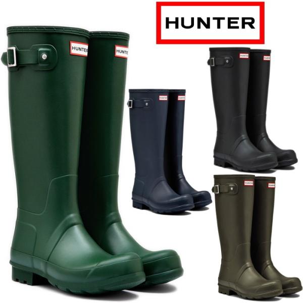 ハンター レインブーツ メンズ HUNTER Mens Original Tall Rain Boo...