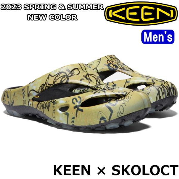ＳＫＯＬＯＣＴ×ＫＥＥＮ ＵＮＥＥＫ ２７.５センチ サンダル スコロクト KEEN（キーン） ○○キーン シャンティアーツ 限定 KEEN SHANTI ARTS