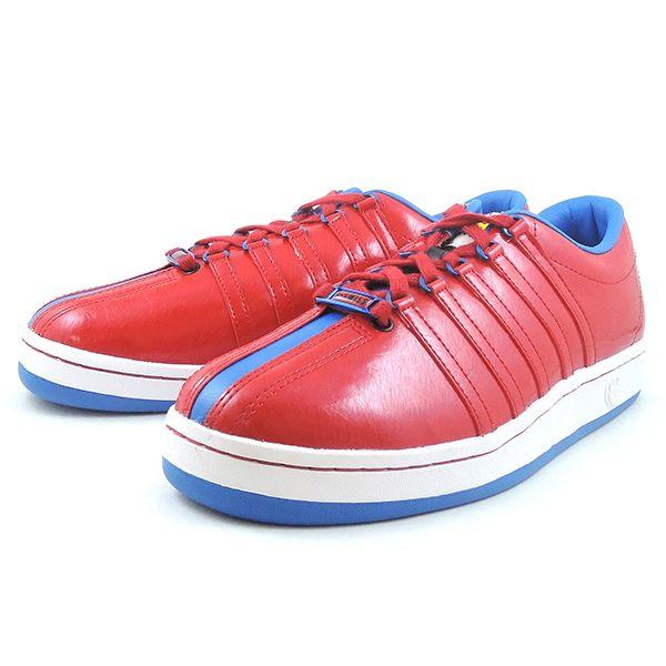 ケースイス スパイダーマン スニーカー K-SWISS THE CLASSIC MRVL 02870654〔FORMULA ONE/WHITE〕  スニーカー メンズ ローカット KSWISS K・SWISS