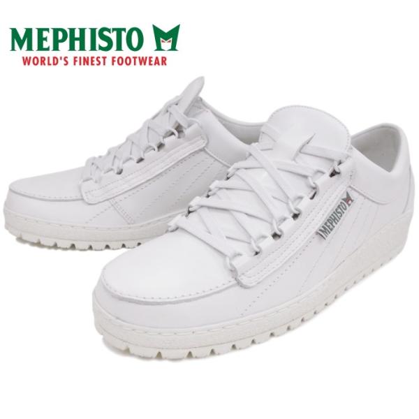 ○○メフィスト レインボー MEPHISTO RAINBOW 4830 WHITE ローカット