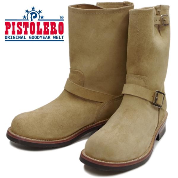 未使用級PISTOLERO エンジニアブーツ Vibramソール 8.5 ○○【SALE：50％OFF】 ピストレロ エンジニアブーツ PISTOLERO