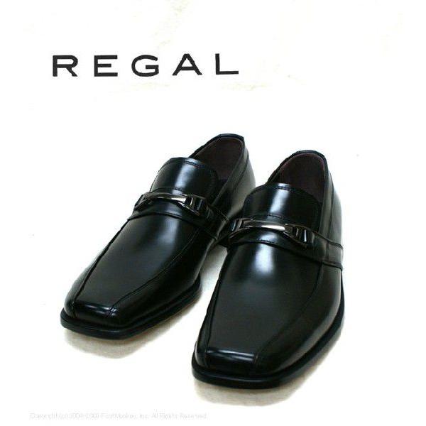 【REGAL】箱付美品ビットローファービジネスシューズ革靴Y401AH REGAL（リーガル） ○○セール【送料無料】REGAL ビットY401 ブラック