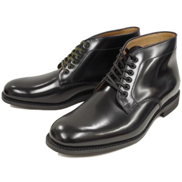 サンダース　ブーツ SANDERS（サンダース） ブーツ MILITARY CAP TOE SHORT CHELSEA メンズ