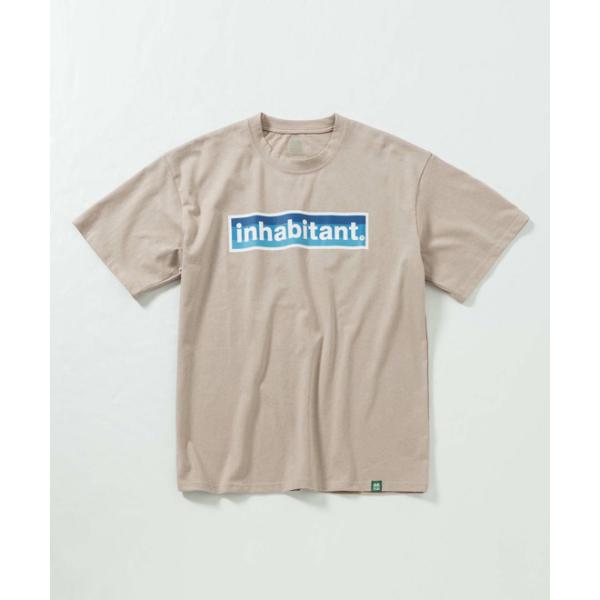 【クリックポスト】対応商品 inhabitant インハビタント Blue Logo T-shirts/ブルーロゴプリントTシャツ/サーフィン/レジャー/スケートボード