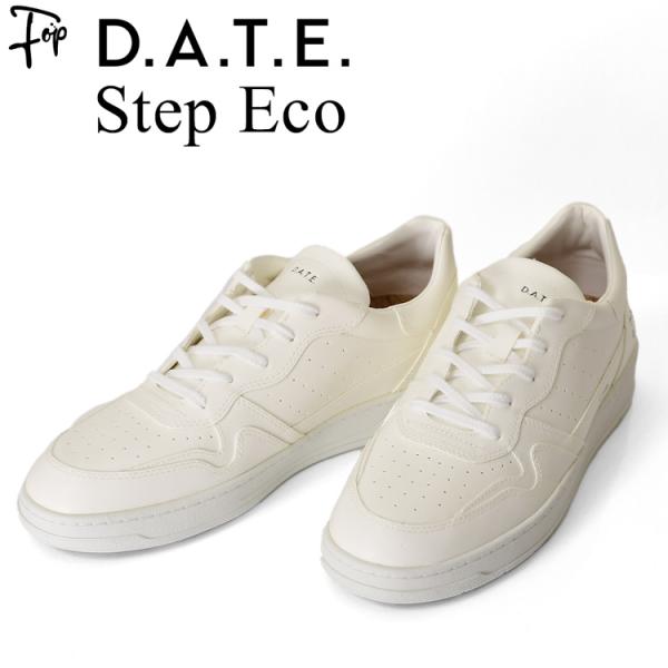 D.A.T.E. ホワイト スニーカー D.A.T.E. date 白スニーカー レザー メンズスニーカー デイト 厚底