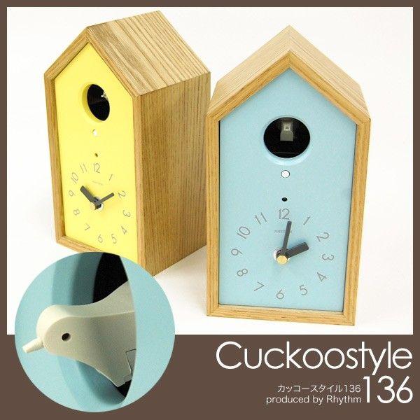 鳩時計 Rhythm 136 カッコークロック リズム時計 カッコー時計 ふいご 掛け置時計 送料無料 136cuckoostyle フォーアニュ 通販 Yahoo ショッピング