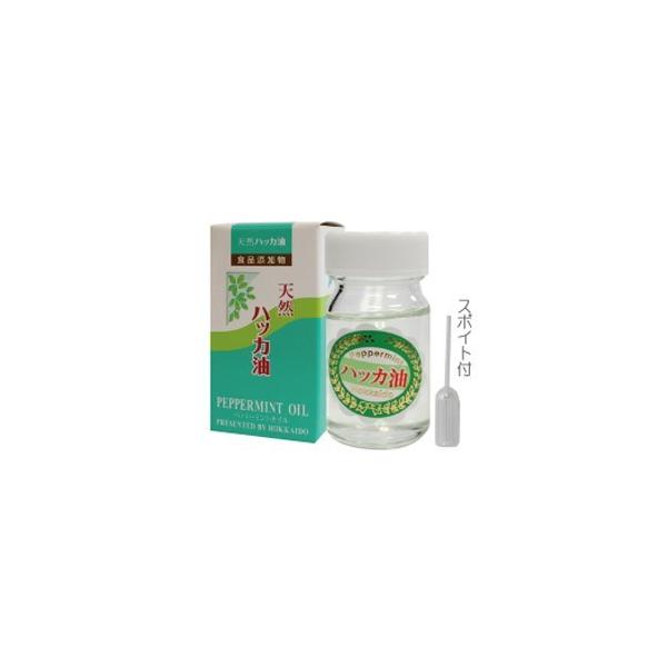 天然ハッカ油（丸ビン）　20ml　［ペパーミント商会・日本製］(配送区分:B1)