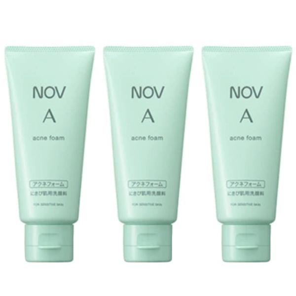 NOV（ノブ） Aアクネフォーム（にきび肌用洗顔料） 70g 3個セット