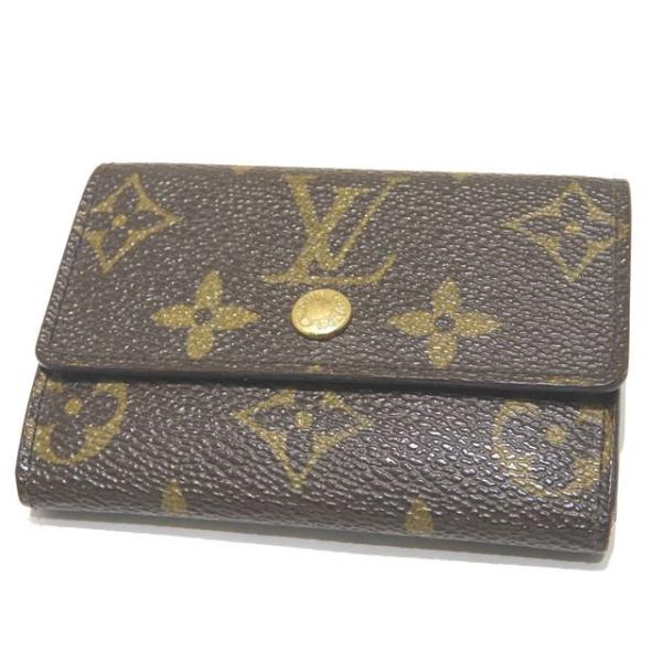 廃盤 超極美品⭐️ルイヴィトン モノグラム ポルトモネプラ 小銭入れ ミニ財布 茶 LOUIS VUITTON ルイ ヴィトン M83676 モノグラム ポルトフォイユ