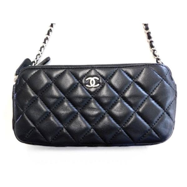 CHANEL シャネル □ A82527 マトラッセ Wファスナーチェーン CHANEL シャネル □ A82527 マトラッセ Wファスナーチェーン