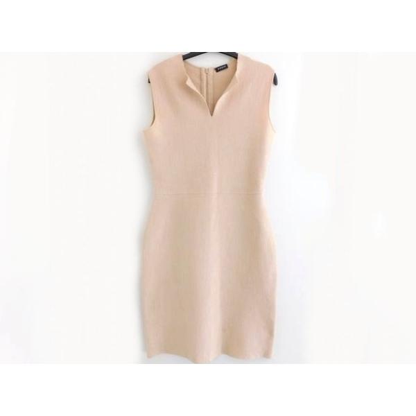 美品 アクリス AKRIS □ サイズD38 F40 US8 ワンピース ベージュ  