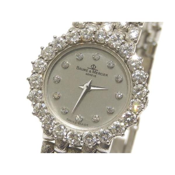 ヴィンテージ BAUME&MERCIER ボーム&メルシエ K18WG 無垢 ヴィンテージ BAUME&MERCIER ボーム&メルシエ K18WG 無垢