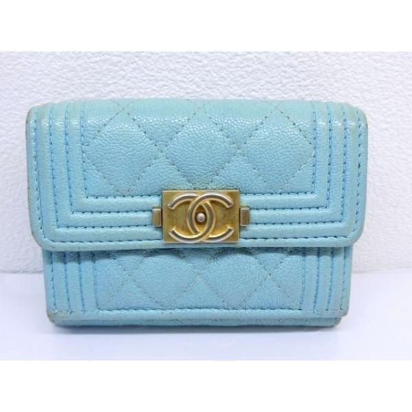 CHANEL（シャネル） □ ボーイシャネル コンパクトウォレット A84432 3