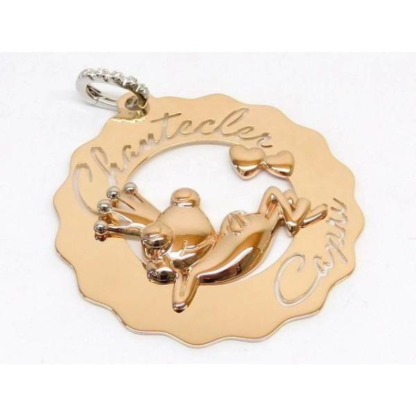 新品同様品 Chantecler シャンテクレール ☆ K9 ピンクゴールド カエル