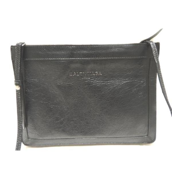 BALENCIAGA バレンシアガ ネイビーポシェット 2WAY ショルダー