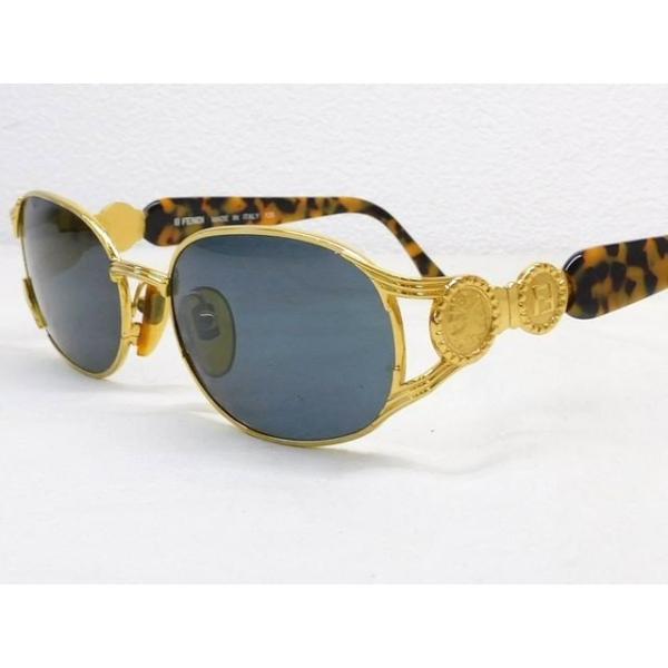 FENDI　サングラス フェンディ □ FS 262 サングラス ヴィンテージ レディース ゴールド