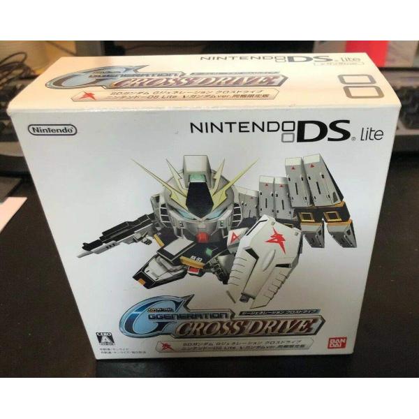 任天堂　Nintendo DS lite SDガンダム　Gジェネ SDガンダム Gジェネレーション クロスドライブ ニンテンドーDS
