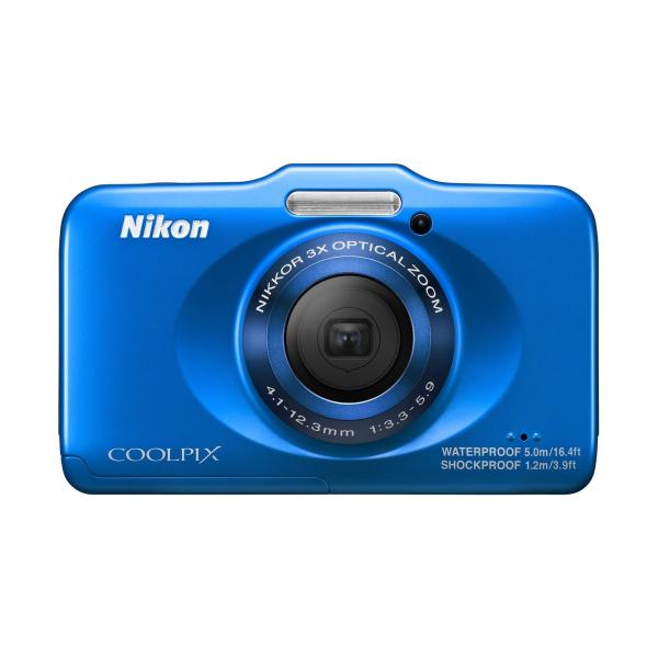 Nikon デジタルカメラ COOLPIX S31 防水5m 耐衝撃1.2m ブルー S31BL