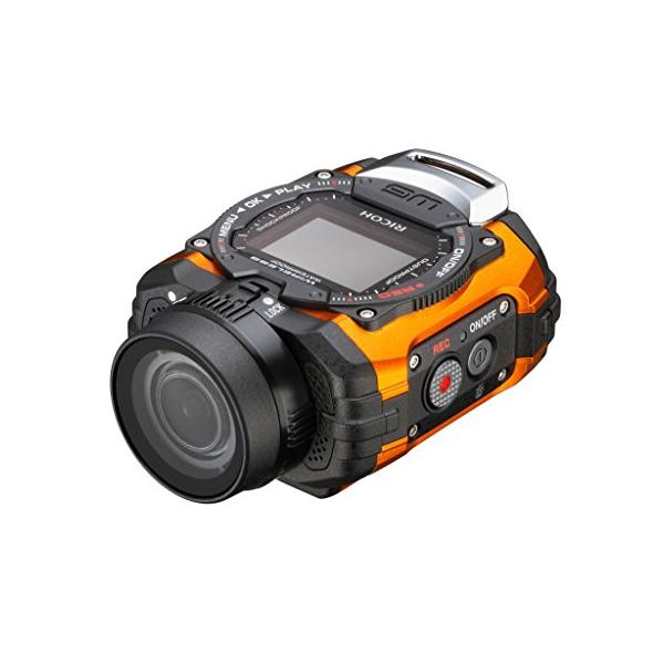 RICOH リコー WG-M1 防水アクションカメラ 中古】RICOH リコー WG-M1 オレンジ 防水アクションカメラ