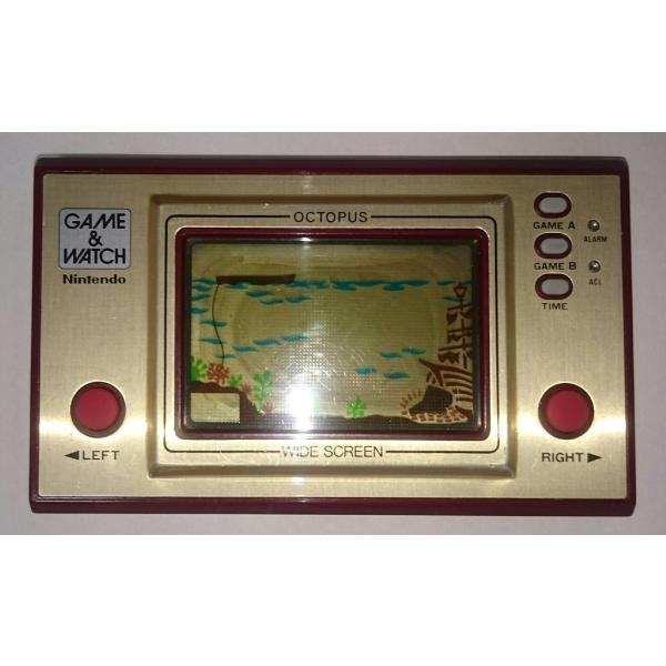 ゲームウォッチ オクトパス 任天堂 Nintendo OC-22 オクトパス(OCTOPUS) GAME&WATCH ゲーム