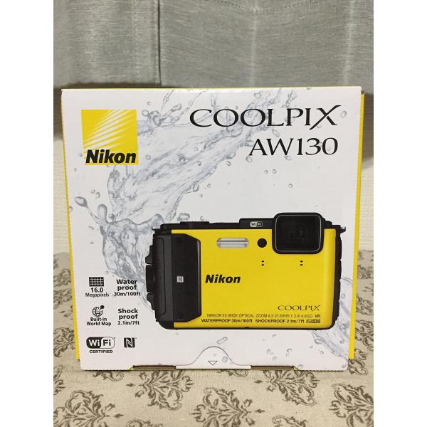 Nikon デジタルカメラ COOLPIX AW130 イエロー YW
