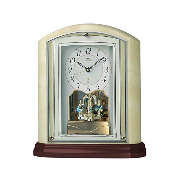 置時計SEIKOセイコーエンブレム　HW590M セイコークロック) SEIKO CLOCK EMBLEM エンブレム 電波