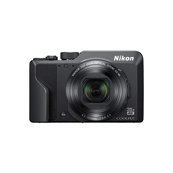Nikon デジタルカメラ COOLPIX A1000 BK 光学35倍 ISO6400 アイセンサー付EVF クールピクス ブラック A1000BK