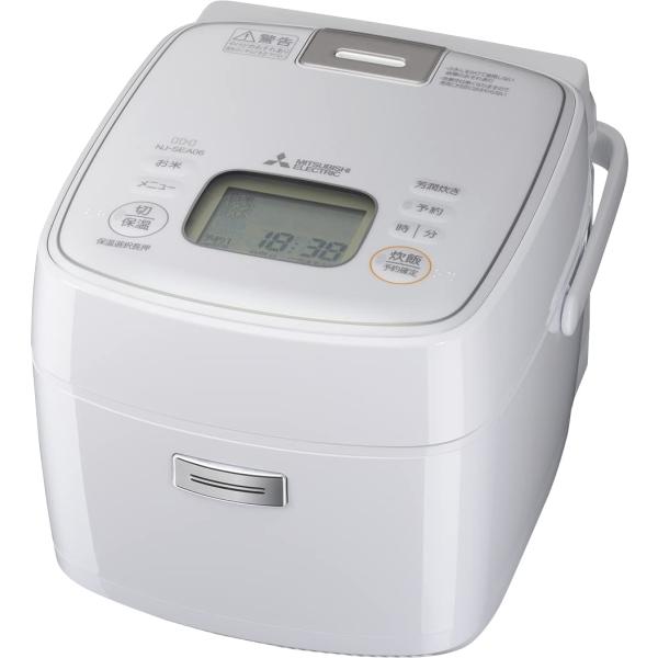 新品良い品お1人2人用三菱3.5合IH炊飯器NJ-SE06F-Ｗ Amazon | 三菱 IHジャー炊飯器 NJ-SE065-W 3.5合炊き ピュア