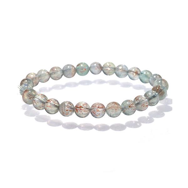 K1811-2〕高品質 約7.7mm アクアマリンサンストーン aquamarine beryl