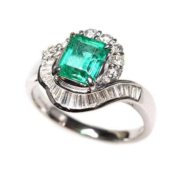 Pt900 エメラルド ダイヤモンド 指輪 リング 12号 天然石 パワーストーン アクセサリー Blognejo Com Br