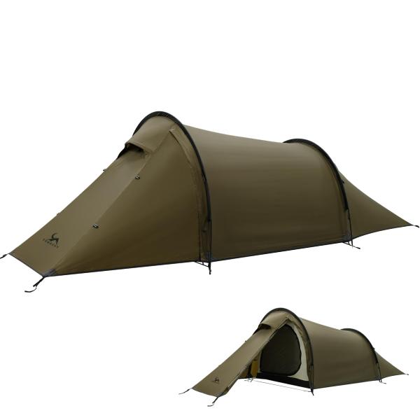 TOMOUNT ソロテント トンネルテント 軽量テント 登山 20D TOMOUNT ソロテント トンネルテント 軽量テント 登山 20D