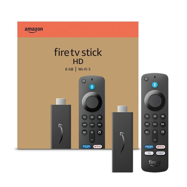 Fire TV Stick HD | 大画面でフルHDの楽しさを簡単に | ストリーミングメディアプレイヤー