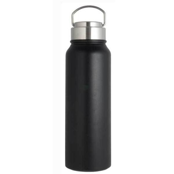 TOURI FLASK（トゥーリフラスク）ハンギングボトル １Ｌ ステンレスボトル ブラック 水筒 Touriflask マイボトル