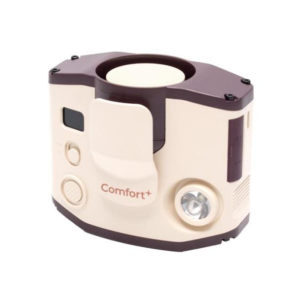 クマザキエイム Comfort + 多機能携帯ファン Buwatto ブワット クリームベージュ AFW-4B  扇風機 充電式