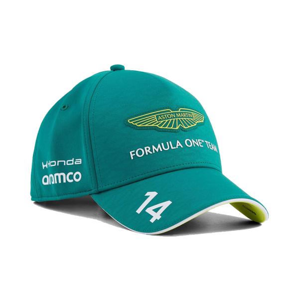 2026 アストンマーチン ホンダ F1 チーム フェルナンド アロンソ ベースボール キャップ グリーン エフワン PUMA プーマ オフィシャル
