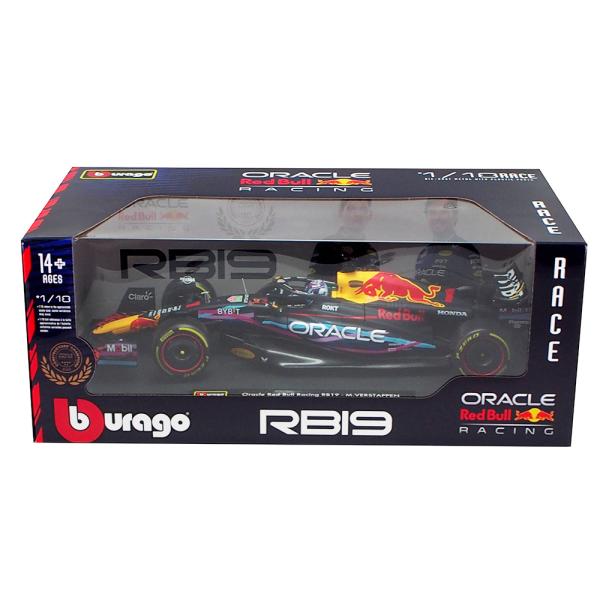 ブラゴ 1/18 オラクル レッドブル レーシング RB19 #1 マックス フェルスタッペン 2023年 マイアミGP F1 エフワン RedBull Racing 模型 モデルカー Burago
