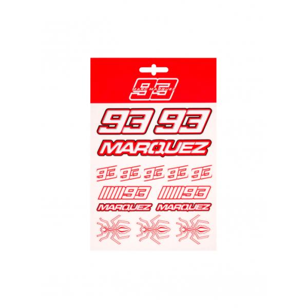 マルク・マルケス オフィシャル MM93 ステッカー シール セット (M